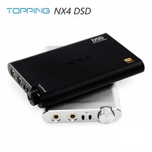 Топпинг NX4 DSD XMOS-XU208 DAC ES9038Q2M чип Портативный USB DAC DSD Декодер Усилитель