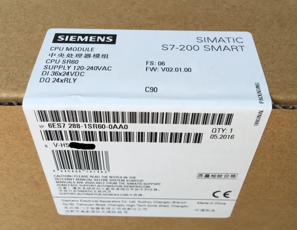 6ES7288-1SR60-0AA0 S7-200SMART ПЛК Модуль ЦП реле безопасности 6ES7 288-1SR60-0AA0 | Безопасность и