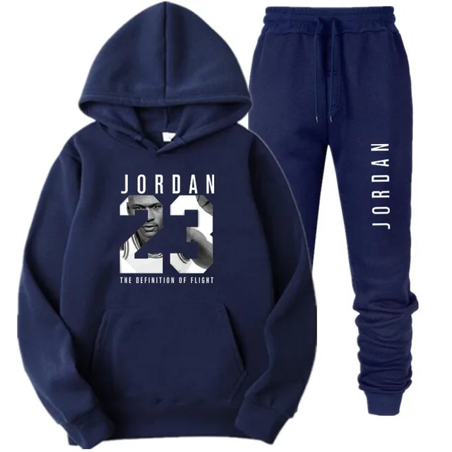 blue jordan sweatsuit
