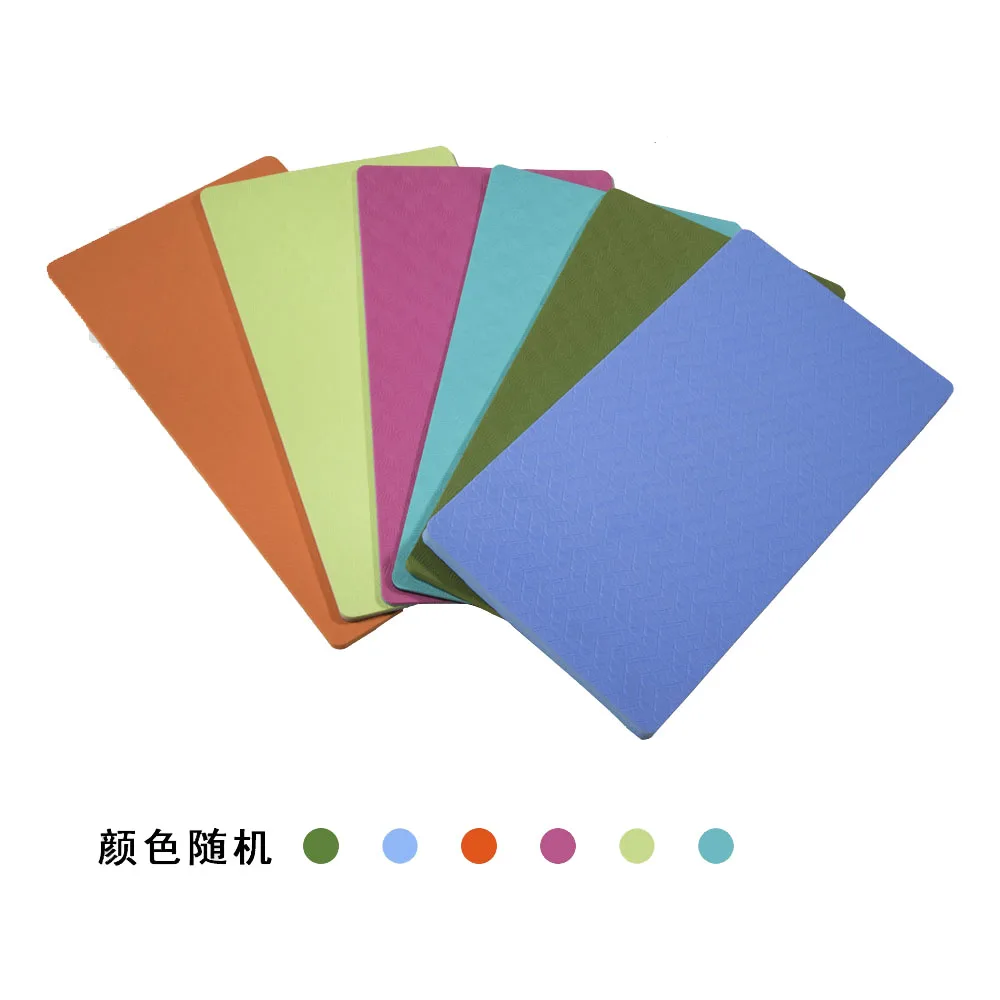 Yoga Knee Pad Cushion 6/8/10MM Anti-Slip Protect Wrist Elbows Gym Fitness Equipment High Quality Fast Delivery Random Color Ship