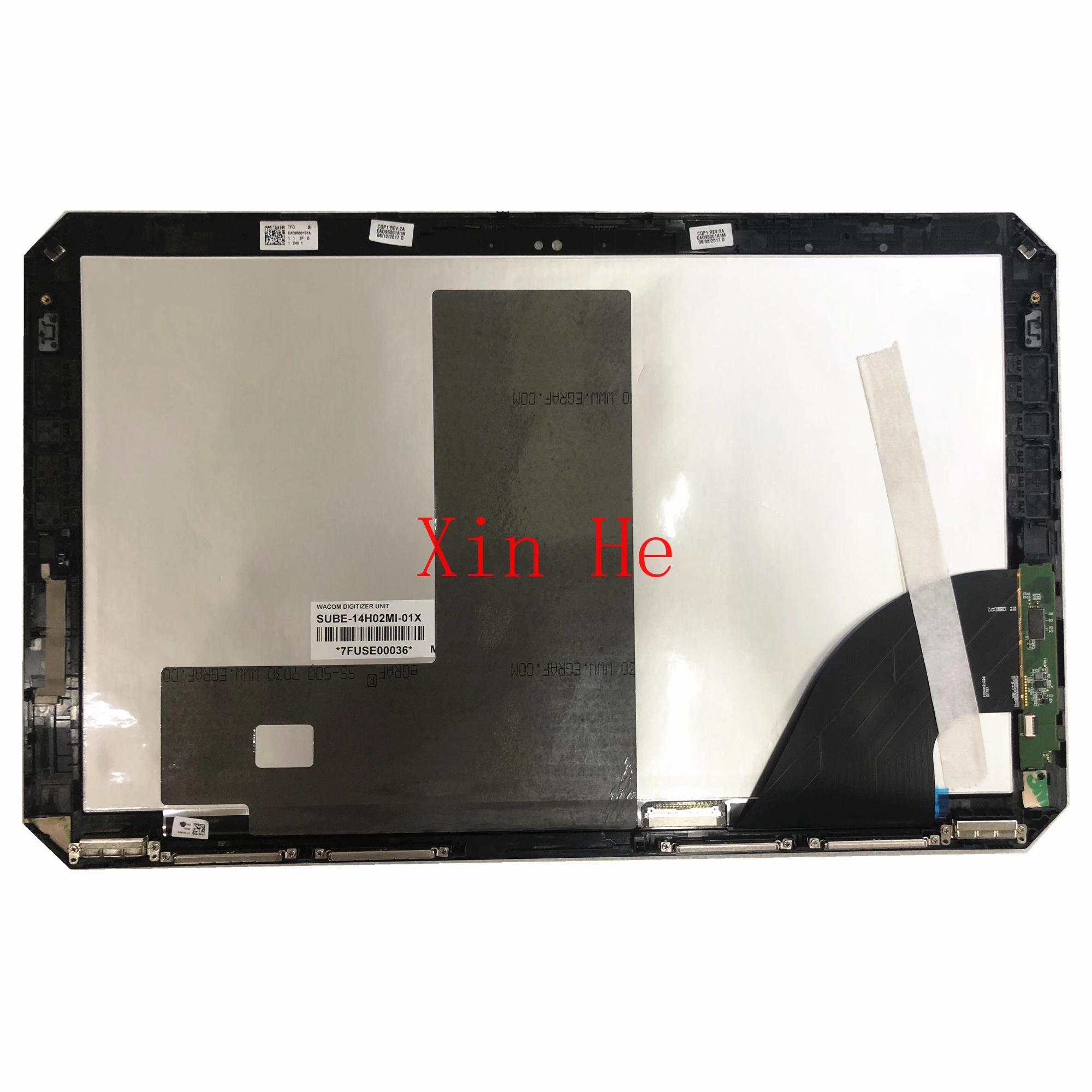 US $175.00 140UHD Laptop LCD LED Touch Screen Digitizer Assembly HP ZBook X2 G4 38402160 4K With Frame