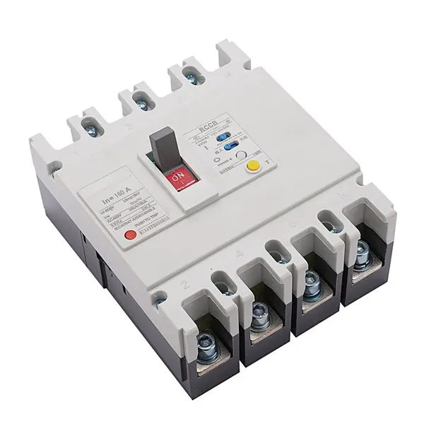 Leakage Protection Circuit Breaker, BEM1LE-250/4300 160A 3P+N Air Switch Leakage Protection Low Voltage Moulded Case