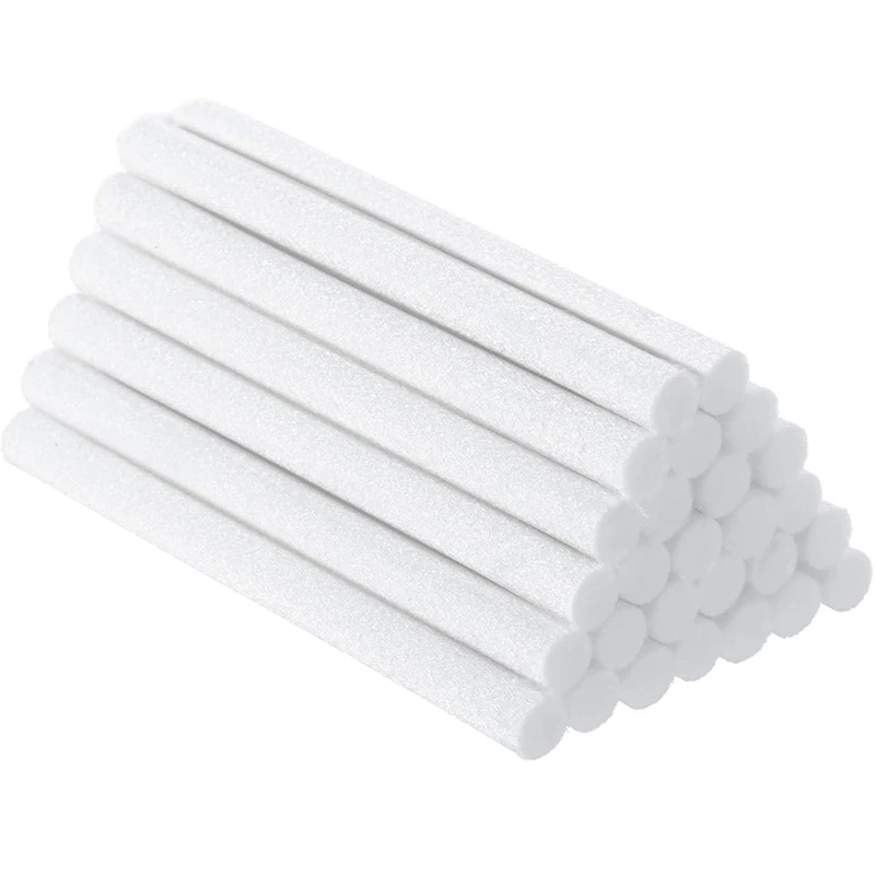 40Pcs Humidifier Sticks Cotton Filter Refill Stick Replacement Wick for Car Mini Aroma Diffuser |