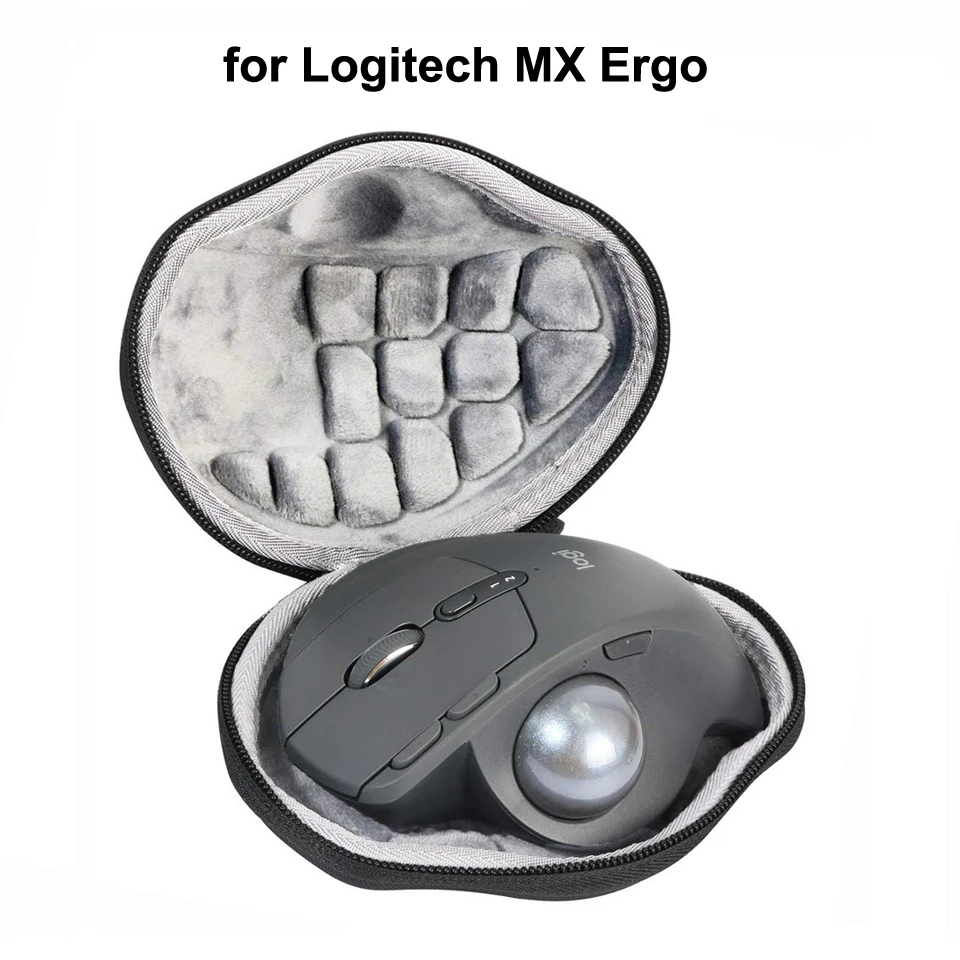 LH-CA-030 Portable Hard Case Mouse Bag for Logitech MX Anywhere 1/2 Gen 2S/MX Ergo Advanced/MX Master 2S/MX Master 3/MX Vertical/G602 - Color: LH-CA-030