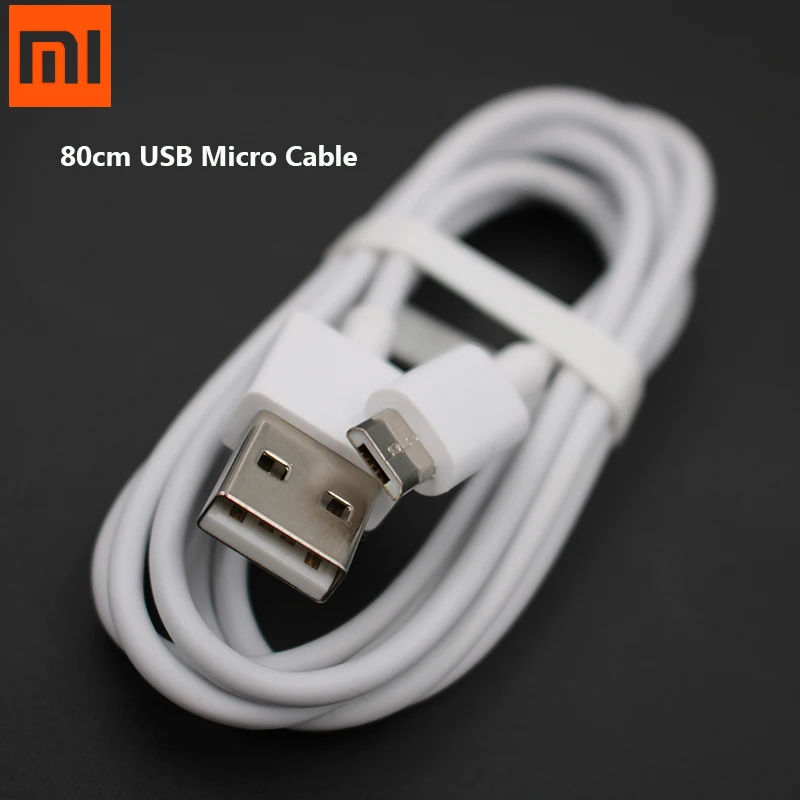 Оригинальный кабель для быстрой зарядки Xiaomi 80 см Micro USB XIAOMI Redmi 4A 4X 5 5A plus 6 pro 6A Note