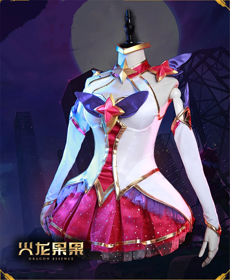 Горячая Распродажа! Костюм для косплея LOL Star Guardian Magic Girl the Nine-Tailed новое платье