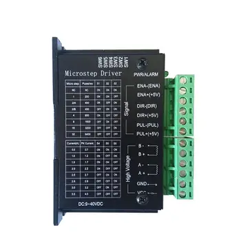 

1pcs Stepper Motor Driver TB6600 Nema 23 Nema 34 42/57/86 Nema17 4A DC9-40V 1 axis Stepping Motor CNC Engraving Machine