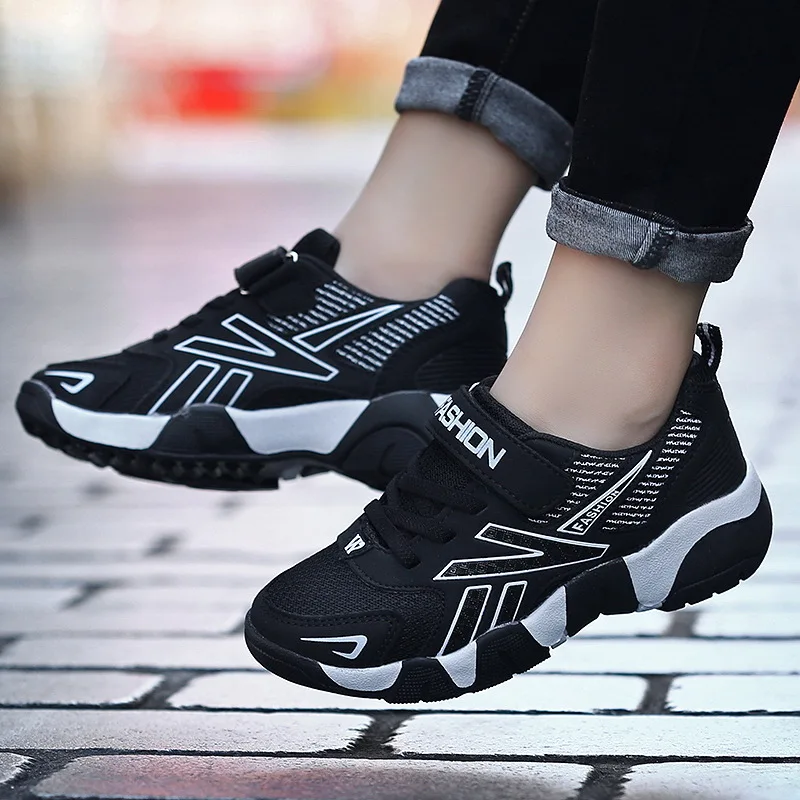 

BOY'S Shoe 2018 New Style Genuine Product Spring Mesh Breathable Athletic Shoes BOY'S Spring 2018 New Style Big Boy