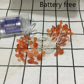 

Led Snowflake Light String Christmas New Year Decoration Christmas Tree Small Gift Box Fastener Copper Wire Lamp String Lantern