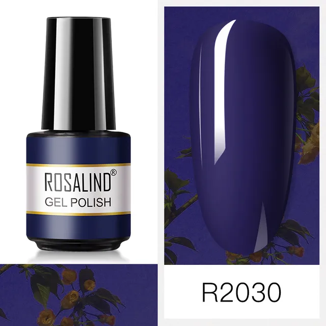 ROSALIND Nail Art 7ML Gel Polish 80 Color For Manicure Design UV Nail Polish Gel Lacquer Soak Off Semi Permanent Gel Nail Polish RAR2030