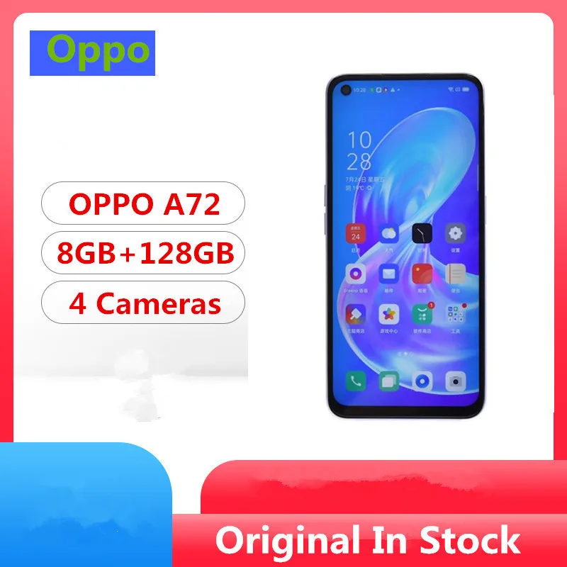 Смартфон Oppo A72 720 дюйма 8 + 10 0 ГБ 16 МП 4 камеры |