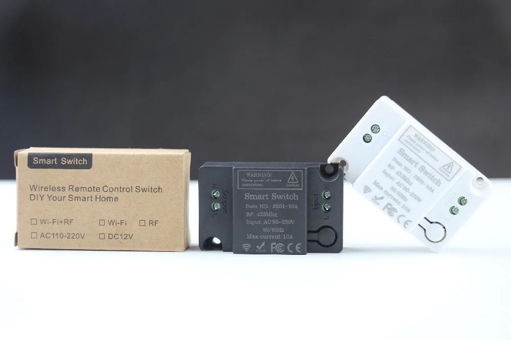 ZKRLLF Wireless  Remote Control Switch AC 110V 220V Lamp Light LED Bulb Wireless Switches Corridor Room Home Wall Panel Switch-8