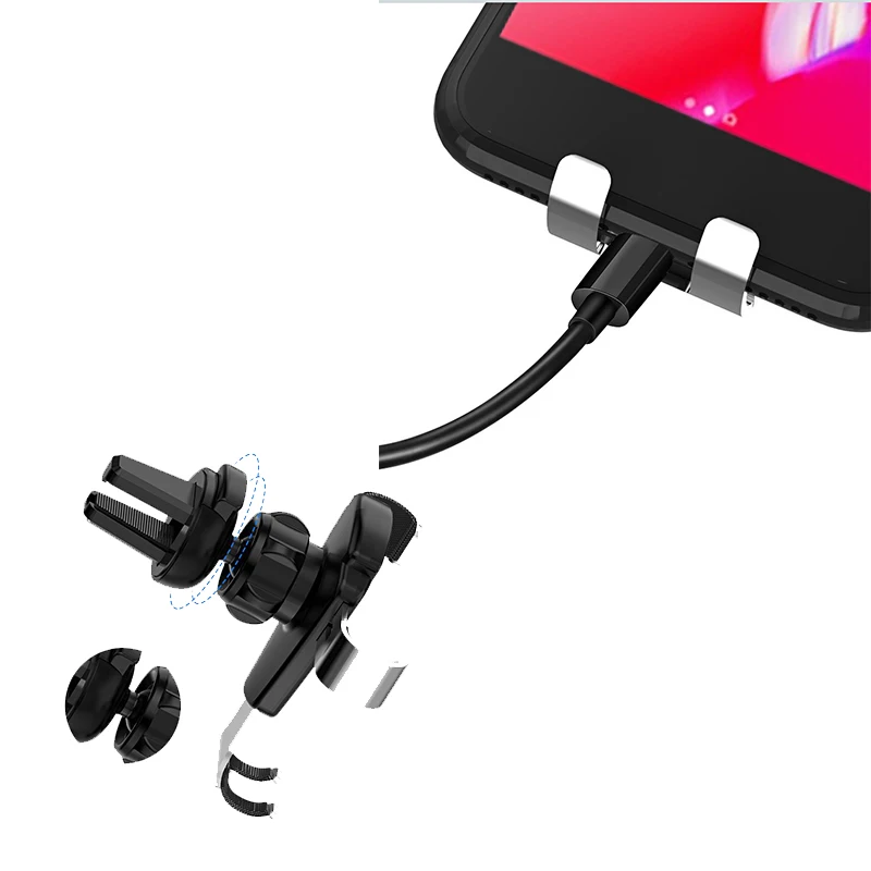For Changan CS35 CS75 CS85 CS95 CS15 CS55 Car Installation Vent Gravity Bracket Mobile Phone GPS Mobile Phone Holder Accessories