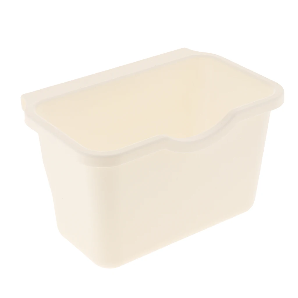 Plastic Basket Wastebaskets Multifuctional Hanging Trash Can Waste Bins Deskside Recycling