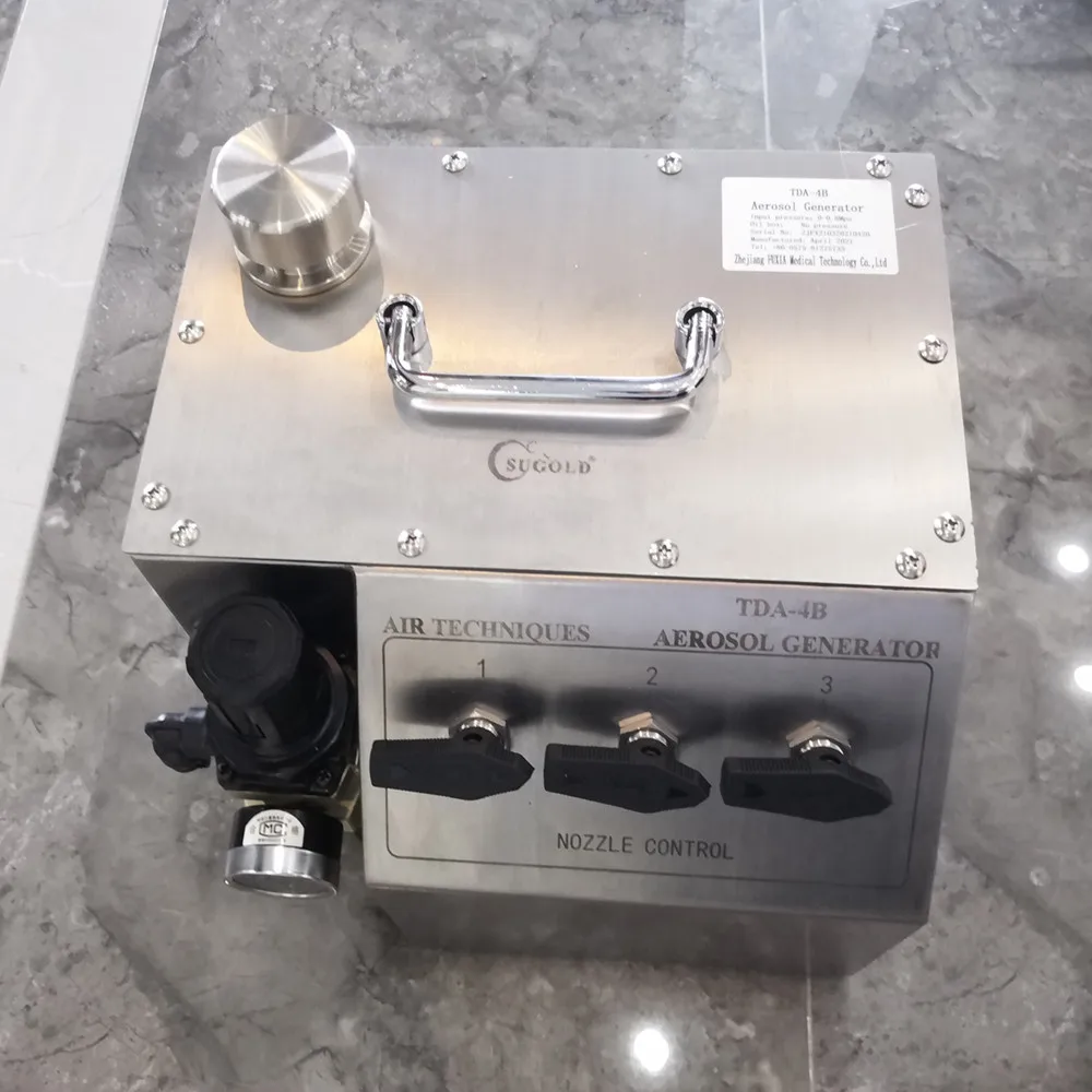 TDA-4B Aerosol generator with pressure gauge High Quality Aerosol Generator For Cleanroom Use HEPA Filter Test Generator