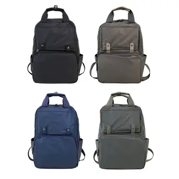 

Women Men Laptop Oxford Backpack Water Resistant Handle Antitheft Shoulder Bag