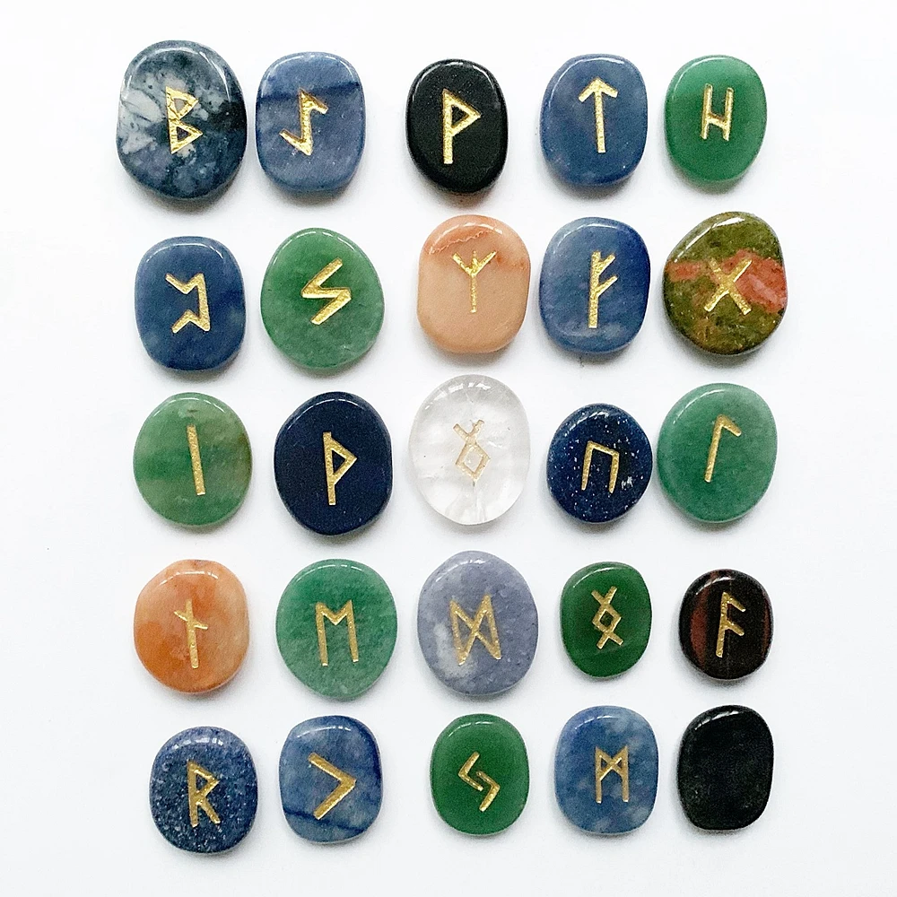 mixed stone runes-words