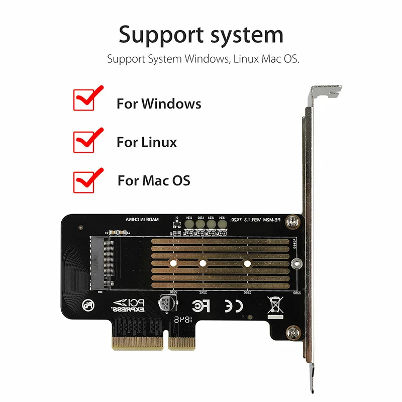 Carte adaptateur M.2 NGFF vers ordinateur SATA double SSD PCI PCIe