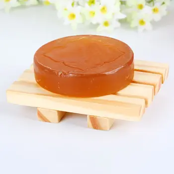 

Creative Storage Shower Wooden Soap Dish Drain Case Simple Sponge Rack Soap Box Tray Holder Plate Container Bathroom Product