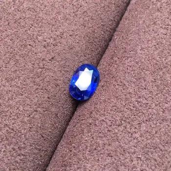 

L307 Oval Nature 0.66ct Unheat Cornflower Blue Sapphire Loose Beads Loose Gemstones for Jewelry Making