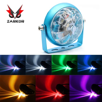 

Zarkor 7-color flash Electric motorcycle motorcycle laser anti-fog rear chasing car chassis lights brake warning tail lights