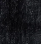 black Китай AU071 Высокое качество 1*1 Толстая вязаная зимняя модная Пушистая Шапка из меха кролика - Цвет: black