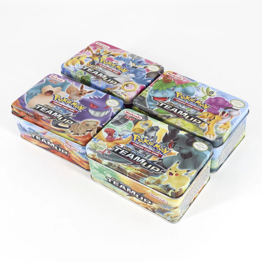 Takara Tomy Pokemon Card MEGA Trainer энергия Солнце Луна Коллекционная доска 42 шт. игрушки