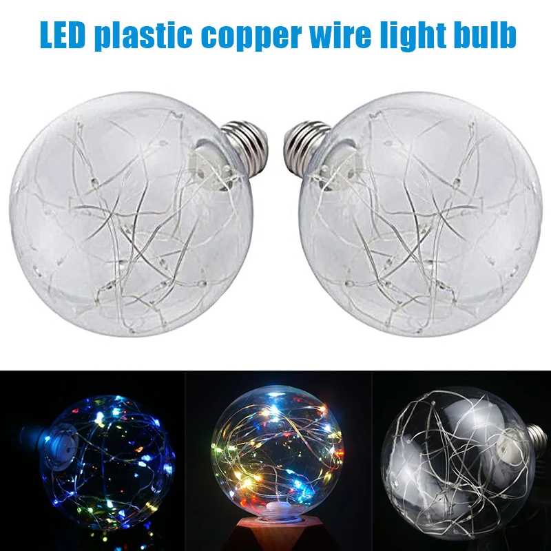 

Multicolor Pack of 2 Retro Fairy LED with String Light Bulb Colorful Light for Christmas NSV775
