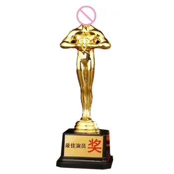 

Oscar Trophy Small Gold Statue Sport Competition Craft Souvenir Celebration Gift