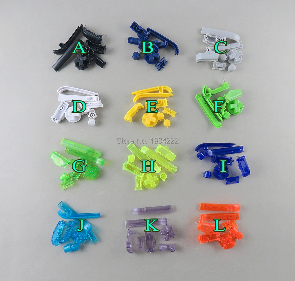 30sets OEM D Pads Power ON OFF Buttons for Gameboy Advance A B L R Keypads GBA d-pad | Электроника