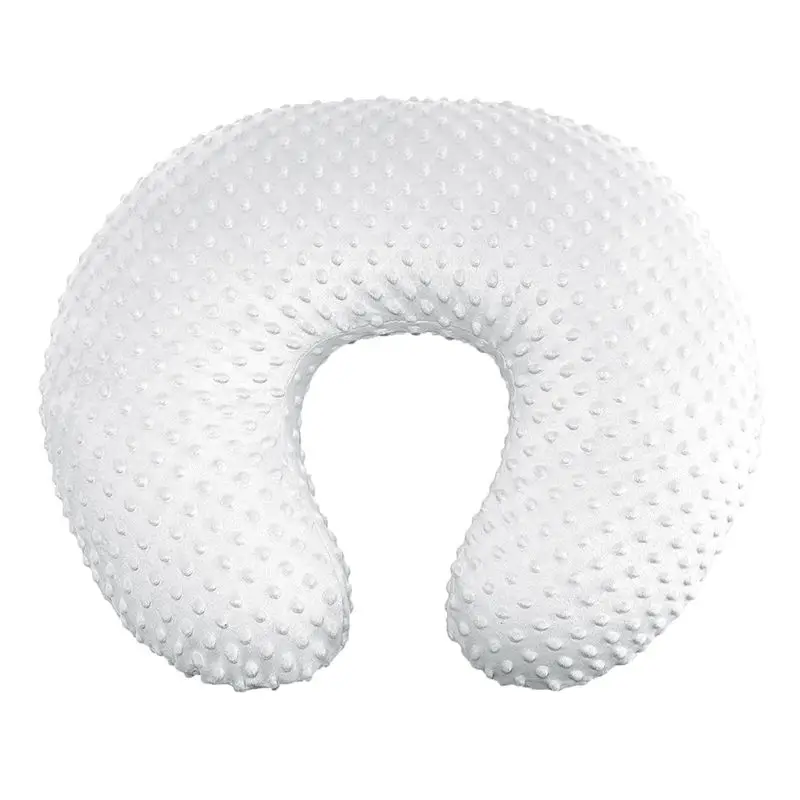Soft Nursing U-shaped Pillow Slipcover Baby Breastfeeding Pillow Cover for Infants