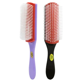 

Large Shape Brush - 9 Lines - Hair Comb Hair Style Hair Straight Hair Massage Smooth Hair Anti-Static Board Comb