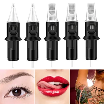 

Wholesale 10pcs Disposable Tattoo Needles Set Cartridge Needles Magnum Long Taper Body Arts Pen Machine M3