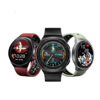 

Bakeey MT3 Smart Watch Music Full Round Screen Wristband bluetooth Call Heart Rate Monitor Recording Connect with TWS Audio