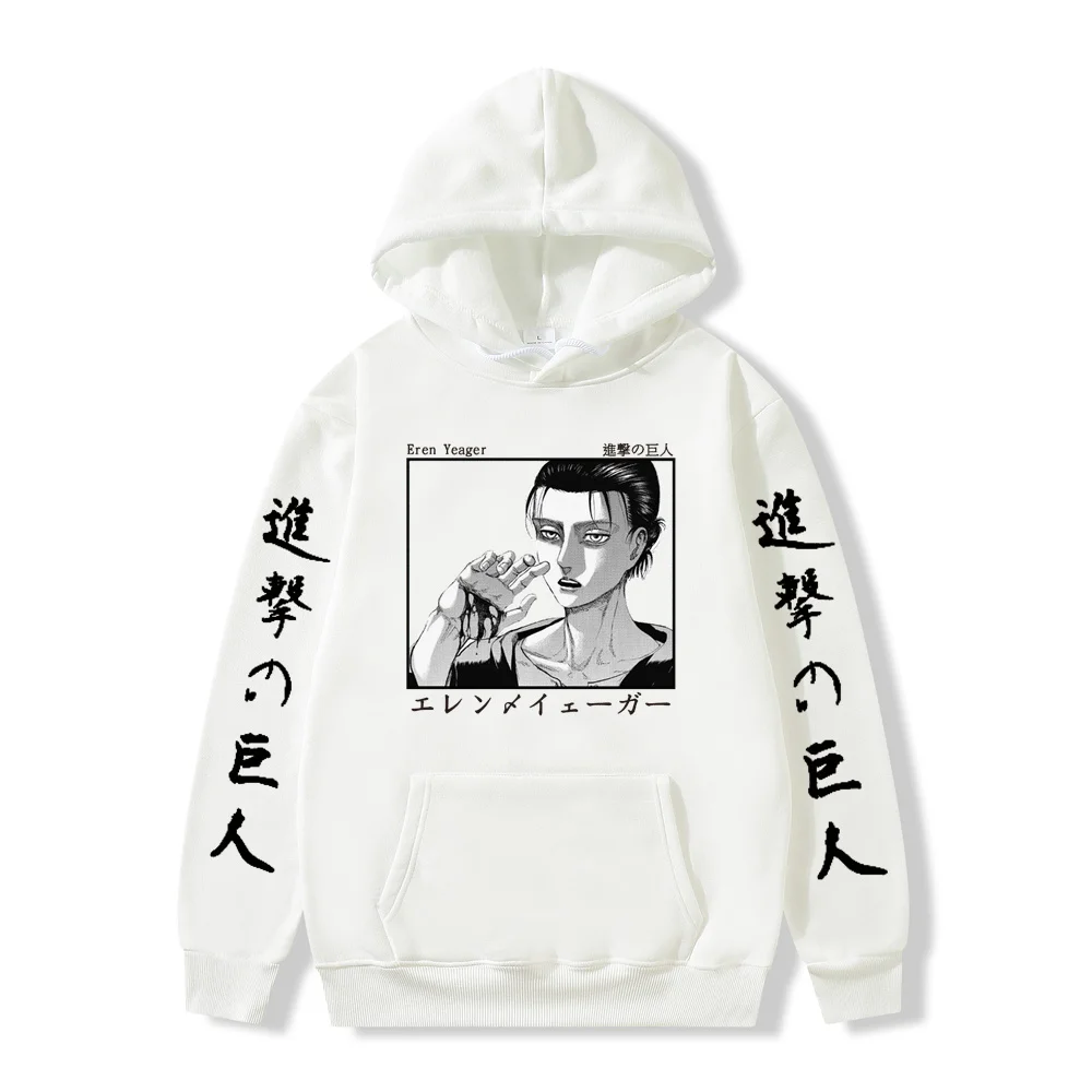 

Anime Attack on Titan Pullovers Tops Long Sleeves Hoodie Male Cloth