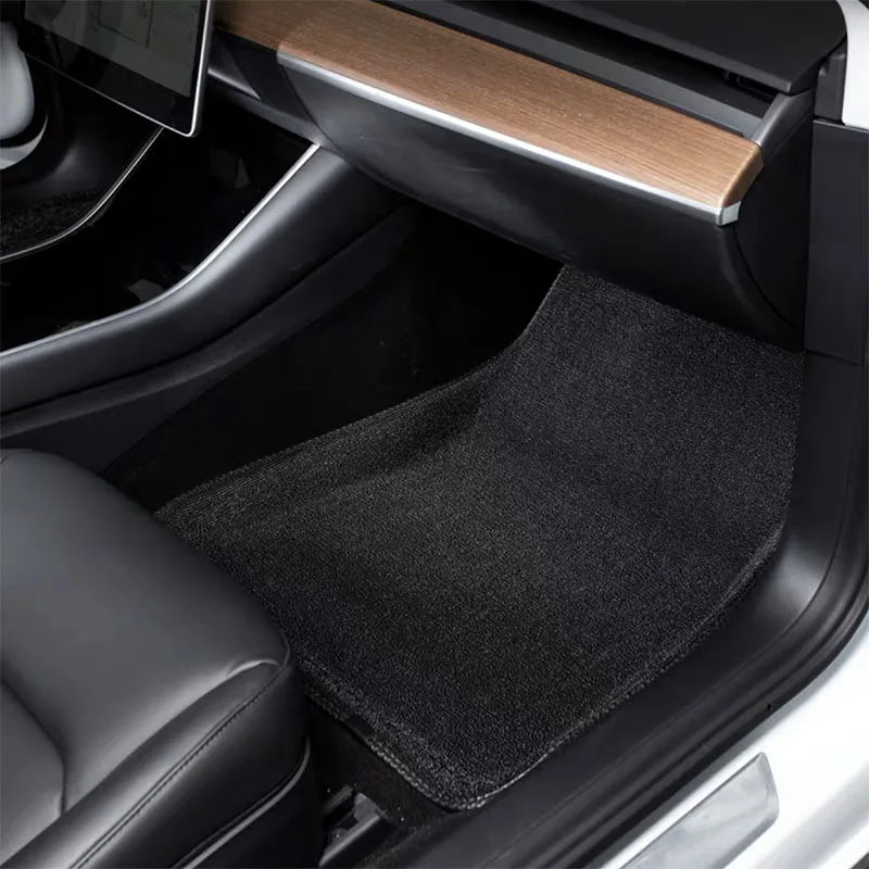 Fully Surrounded Special Foot Pad For Tesla Model 3 Y Waterproof Non-Slip Floor Mat TPE XPE trunk mats Accessories Mat 2018-2021