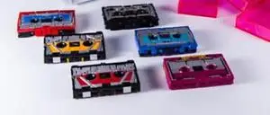 6 Tapes Трансформация THF01J MP-13 звуковая лента волна рекордер и 6 лента ко с упаковочной коробкой - Цвет: 6 Tapes