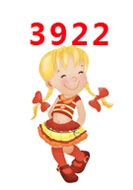 30 шт мультфильм персонаж плоское украшение из смолы PR 3882 - Цвет: 3922