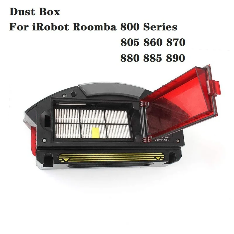 Hepa Filter Dust Box Collector For Irobot Roomba 800 Series 805 860 870