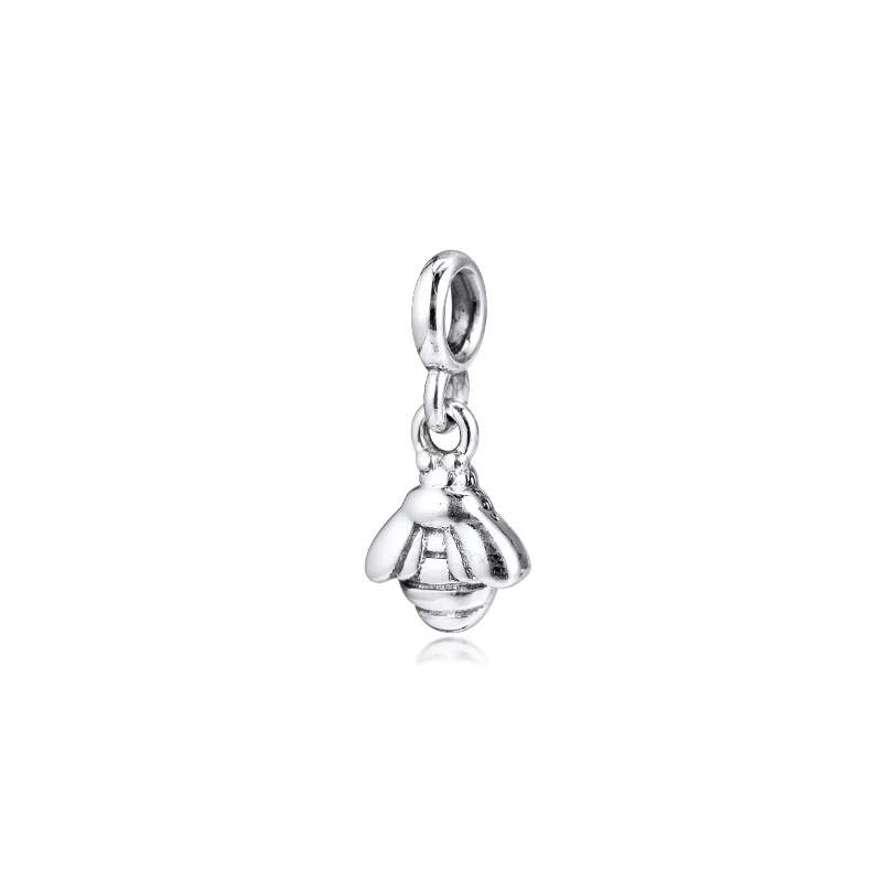 

925 Sterling Silver My Bumblebee Dangle Charm Beads Fit Pandora Bracelets Women Beads for Jewelry Making Me Collection Wholesale