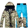 Winter Warm Camouflage Ski Suit Men Skiing Suit Sets Outdoor Snow Clothes Waterproof Windproof Adult Sports Suit ► Photo 3/6