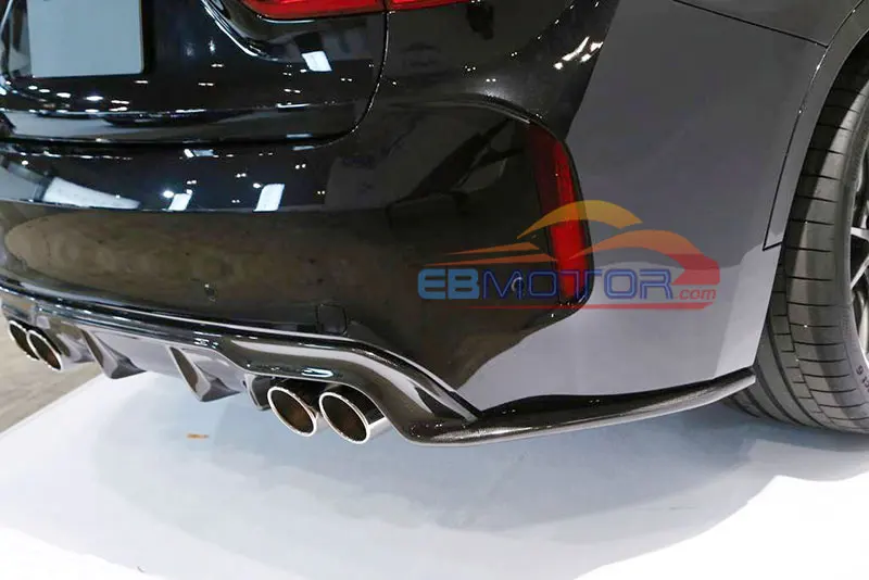 Задний диффузор из настоящего углеродного волокна для BMW F85 X5M F86 X6M 2015UP B469