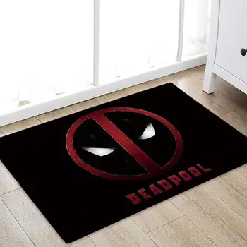 Drop Shipping Marvel The Avengers Plush Carpet Iron Man Captain America Spider man Rug Mat Cotton