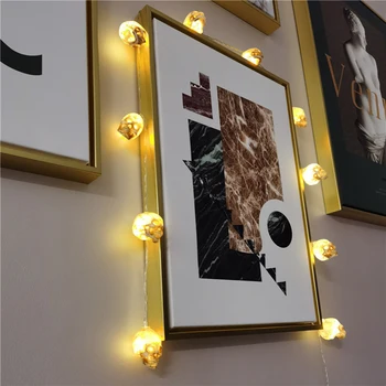 

Party Garland Tree Decor Lamp 10pcs 1.6m Skull Outdoor LED Fairy String Lights for Cafe Restaurant Exquisite Ornaments