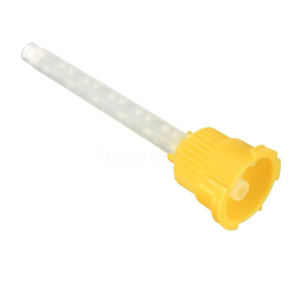Dental-SiliconeRubber-Mixing-HeadDental-Impression-Tip-Temporary-1-1-Silicone-Rubber-50X-Yellow-Tips-Injection-Headteeth (2)