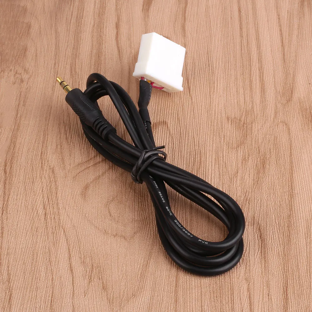 Car 3.5mm Cable Cord AUX CD For Mazda 3 Vehicle Data Lead Connector New