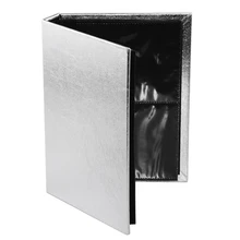 3D наклейка на ногти водная наклейка для сбора альбомов хранения Большой 30 страниц держатель дизайн ногтей дисплей показ книга контейнер инструмент(серебро