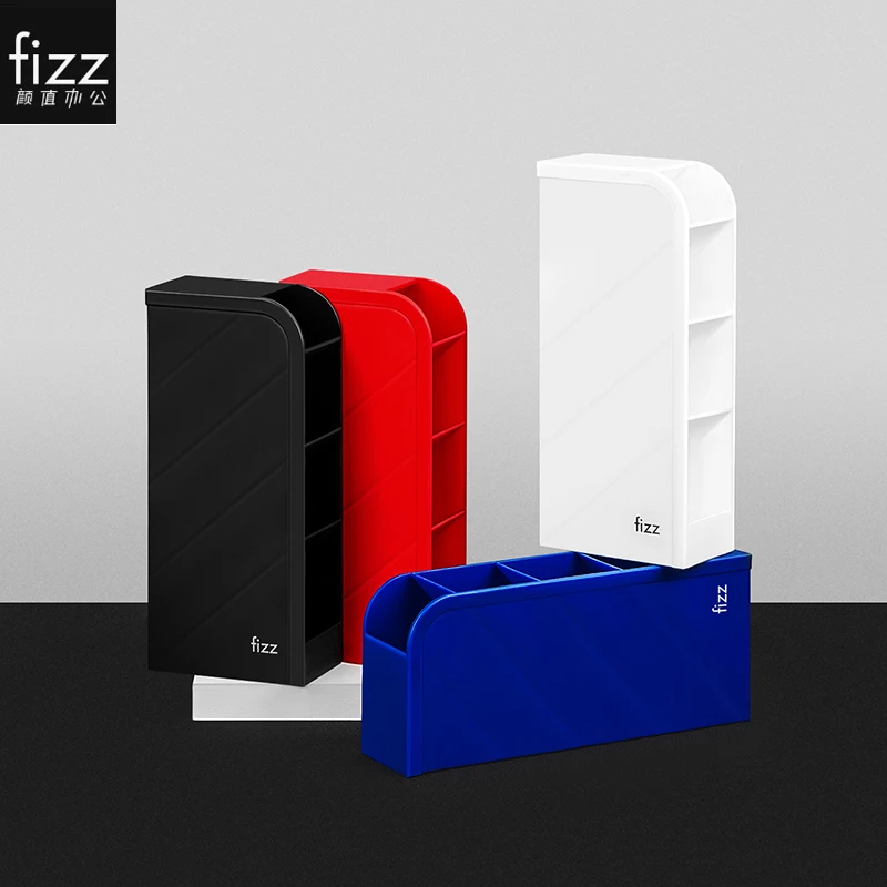 

Настольный органайзер Youpin Fizz для ручек, вместительная коробка для хранения карандашей и макияжа, школьные и офисные принадлежности