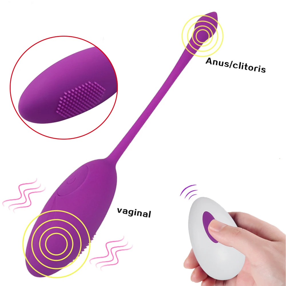 New Wireless Remote Control Vibrator for Women Vibrating Egg G Spot vaginal Sex Erotic toys Couple adult Masturbator - Цена: 