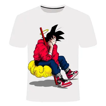 

New Summer Dragon Ball T-Shirt Men 3D Saiyan Print T-Shirt Goku T-Shirt Streetwear Men T-Shirt Fun Tops and T-Shirts XXS-6XL